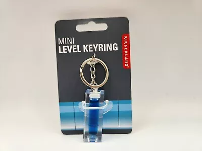 Horizontal Bubble Level Small Portable Mini Tool Keyring- Orig $10 ~ FREE SHIP • $8