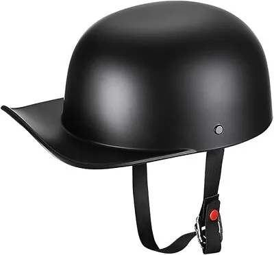 DOT Baseball Cap Vintage Motorcycle Half Helmet Chopper Cruiser Scooter Helmets • $37.99