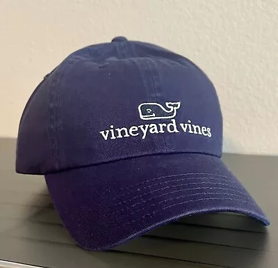 Vineyard Vines Unisex Adjustable Cap Navy Blue  Deep Bay  Hat • $24.66