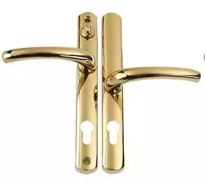 Yale Y2G UPVC/Composite Door Handles Lever Offset Lever PZ92/PZ62 Y2G-SSLOL-PG • £15.99