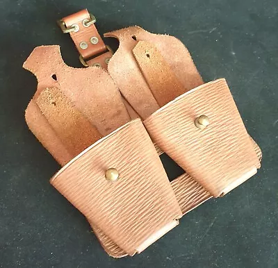 WW2 British (Hampshire) Home Guardsman's Emergency Issue Ammo Pouch Dated 1941 • £65