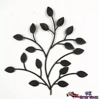 Vintage Rustic Metal Wall Decor Leaves Design Season Christmas Xmas Gift JBA3043 • $18.99