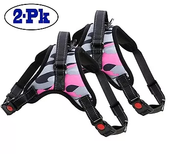 2-PACK Dog Pet Vest Harness Strap Adjustable Nylon Small Medium Large XL No Pull • $19.99