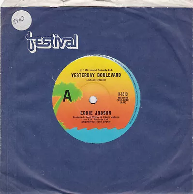 Eddie Jobson - Yesterday Boulevard - 7  Single • £5.57