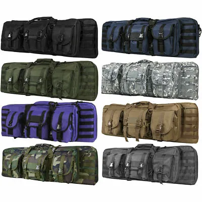 Vism Double Carbine Case 36  Dual Rifle Range Bag Shooting Hunting Tactical • $92.50