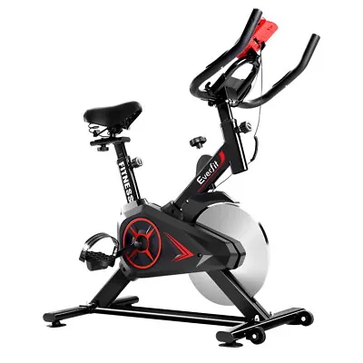 Everfit Spin Bike 10kg Flywheel Exercise Bike Fitness Workout Cycling Home Gym • $178.13