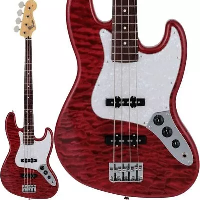 Fender Made In Japan 2024 Collection Hybrid II Jazz Bass Quilt Red Beryl W/gig • $2196.60