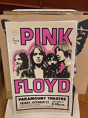 $18 • Buy Pink Floyd Concert Print Vintage Music Gig Retro Decoration Wall Art Gift Poster