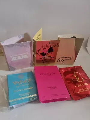 Ladies Designer Fragrance Samples  Job Lot Gym Travel Holiday Mixed Perfume  • £12