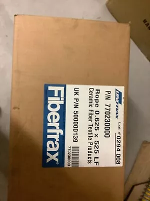 Fiberfrax Rope 0.625X525 LF • $250