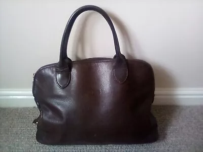 Longchamp Brown Leather Bag • £20