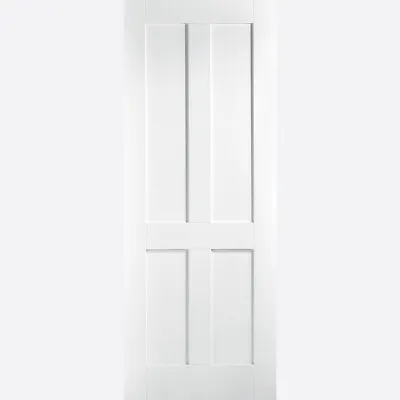 White Primed London 4 Panel Internal Door • £191