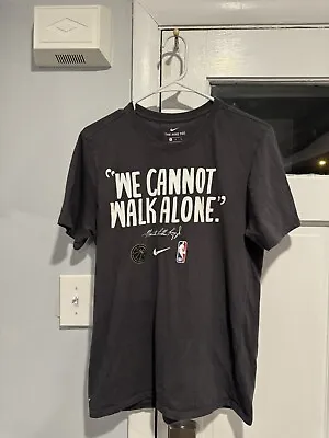 Nike MLK Shirt Adult Medium Martin Luther King Jr Dri Fit Gray NBA Basketball • $25