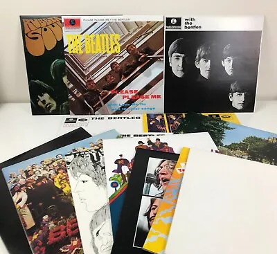 The Beatles 1988 Wooden Roll Top Boxset 14 LPs Records Vinyl • $1170