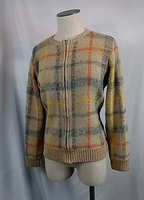 VTG Liz Claiborne Cardigan Sweater Women Size Medium Full Zip Liz & CO. Sweater • $8.98