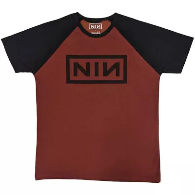Nine Inch Nails Classic Logo Raglan T Shirt • £17.95