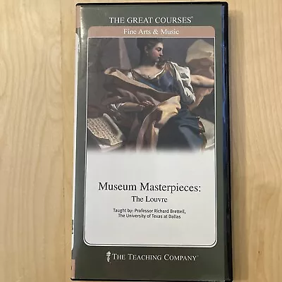 Great Courses: Museum Masterpieces: The Louvre - Complete - DVDs + Guidebook • $18.95