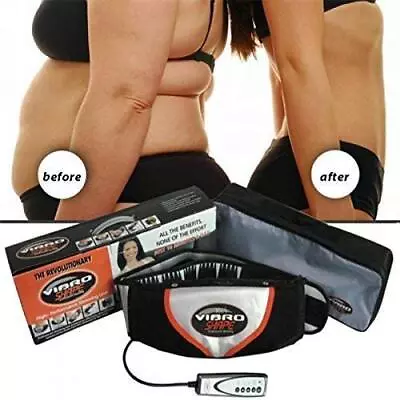 Electric Fitness Slimming Massager Abdominal Belly Vibro Shape Vibrating Belt • $58.04