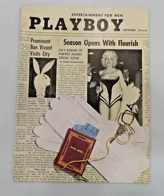 Playboy Magazine September 1955 Marilyn Monroe Cover Very Good To Fine • $9.99