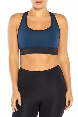 Cycle House Sports Bra Non-Wired Removable Padding Banded Racerback Gym Yoga Top • £5.95