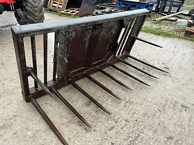 Mason Engineering Muck Fork / Gripe On Mason Brackets Gripe Manure Grab Tractor • £575