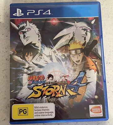 Naruto Shippuden Ultimate Ninja Storm 4 PS4 Sony PlayStation 4. • $29.95