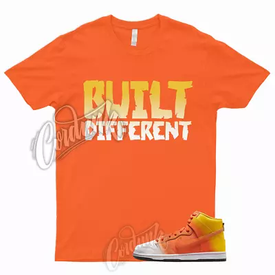 SB Dunk High Sweet Candy Tooth Shirt Amarillo Orange White Black 1 Corn BUILT • $24.29