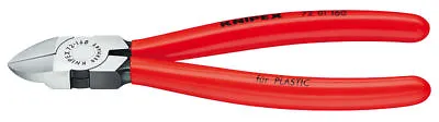 Knipex 72 01 180 Flush Cutting Diagonal Side Cutters Lead Plastics Cable Ties • £32.99