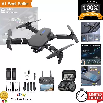 Drone With 1080P Camera For Adults Beginners Kids Foldable RC Quadcopter To... • $40.99