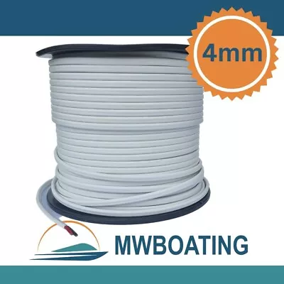 20 Metres 4mm Marine Grade Tinned Electrical Cable - Twin Core Sheath Wire 20M • $74.50