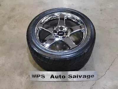 03-04 Ford Mustang Cobra 17 X 9 Chrome OEM Wheel With 275/40 Tire Good Used H78 • $247.49