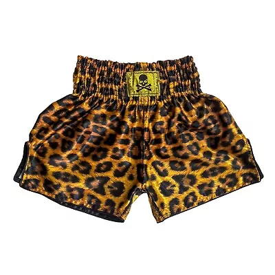 The Leopard2.0 Unisex Muay Thai Shorts | Authentic | Men | Women | Boxing Trunks • $37.99