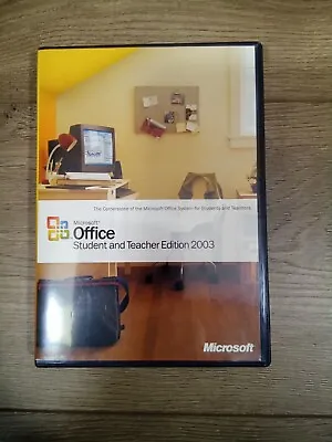 Microsoft Office 2003 Student And Teacher Edition Free Shipping  • $14.99