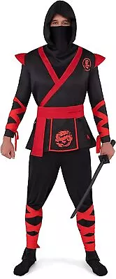 Syncfuns Men Ninja Deluxe Costume For Adult Halloween • $27.99