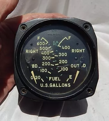 USN P2V Neptune Anti-Submarine Patrol Aircraft Fuel Quantity Indicator Gauge  • $294.98