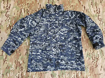 🇺🇸U.S. Navy ⚓️ NWU EXTREME COLD WET RAIN WEATHER GORETEX MULTICAM PARKA MEDIUM • $99.87