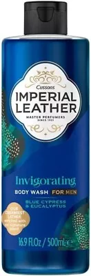 Invigorating Body Wash For Men Blue Cypress & Eucalyptus 500ml • £5.95