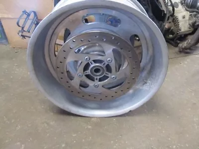 $295 • Buy 08 09 Harley Davidson VRSC V Rod V-Rod Rear Wheel W/ Rotor & Pulley  41529-08