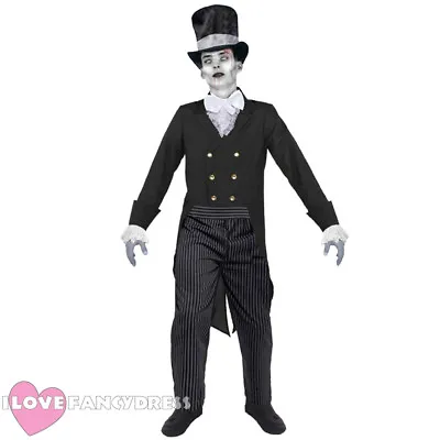 Couples Ghost Bride Or Groom Halloween Fancy Dress Costumes His Hers Zombie • £25.99