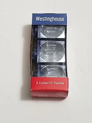 VTG NIB Westinghouse 3 Blue Flash Cubes (B15) • $7