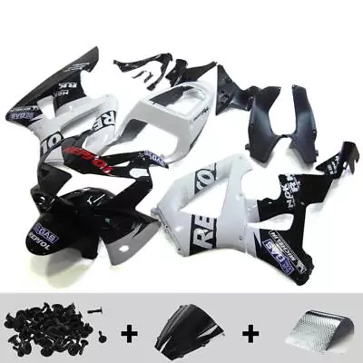 MS Injection Fairing White Black Repsol Fit For Honda 2000-2001 CBR900RR 929 A04 • $559.99