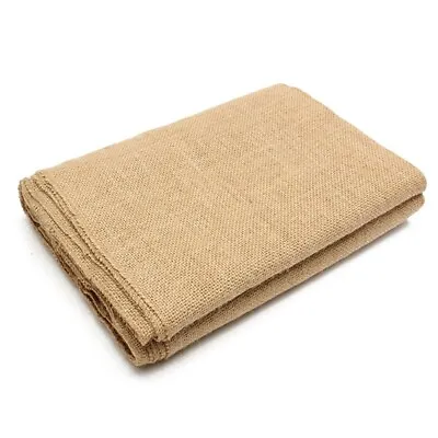 SOLD BY THE YARD: Burlap Fabric 60  Wide Natural Multipurpose Fabric • $6.49