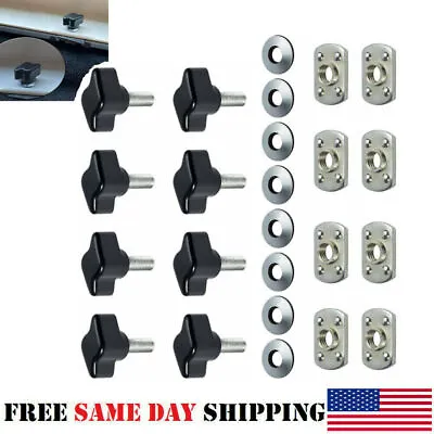 Jeep Wrangler Easy On Off Hard Top Fasteners Nuts Bolts Kit For YJ TJ JK • $9.63