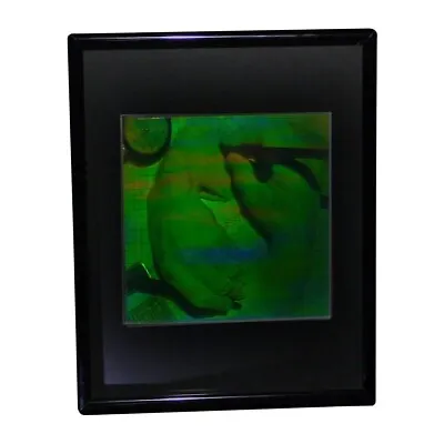 3D Drawing Hands Art Hologram Picture FRAMED Collectible Embossed Type Film • £57.86