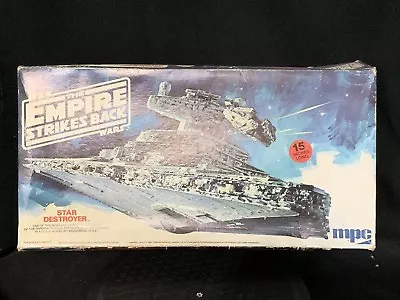 ERTL Star Wars The Empire Strikes Back Star Destroyer Model New In Worn Box  • $74.99