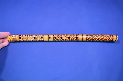 Handmade Vintage Bamboo Flute Musical Instrument14  Long • $6.75