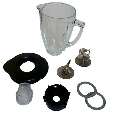 $24.77 • Buy Oster 2 In 1 Blender Model 6843 Replacement Parts Glass Jar Lid & Two Blades