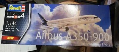 £24.90 • Buy Revell Airbus A350-900 Lufthansa Civil Aircraft Model Kit New Livery Scale 1:144