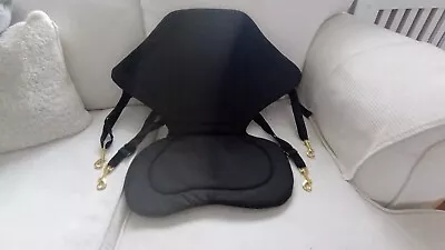 New Seat For A Sit On Fishing Kayakpadded Back Rest With Four Securing Connecto • £20