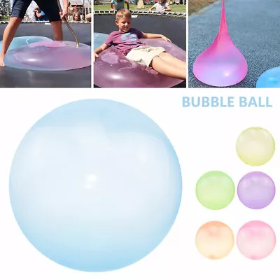 Wubble Bubble Ball Firm Water Super Soft Balloons Inflatable Refillable .W • $17.49